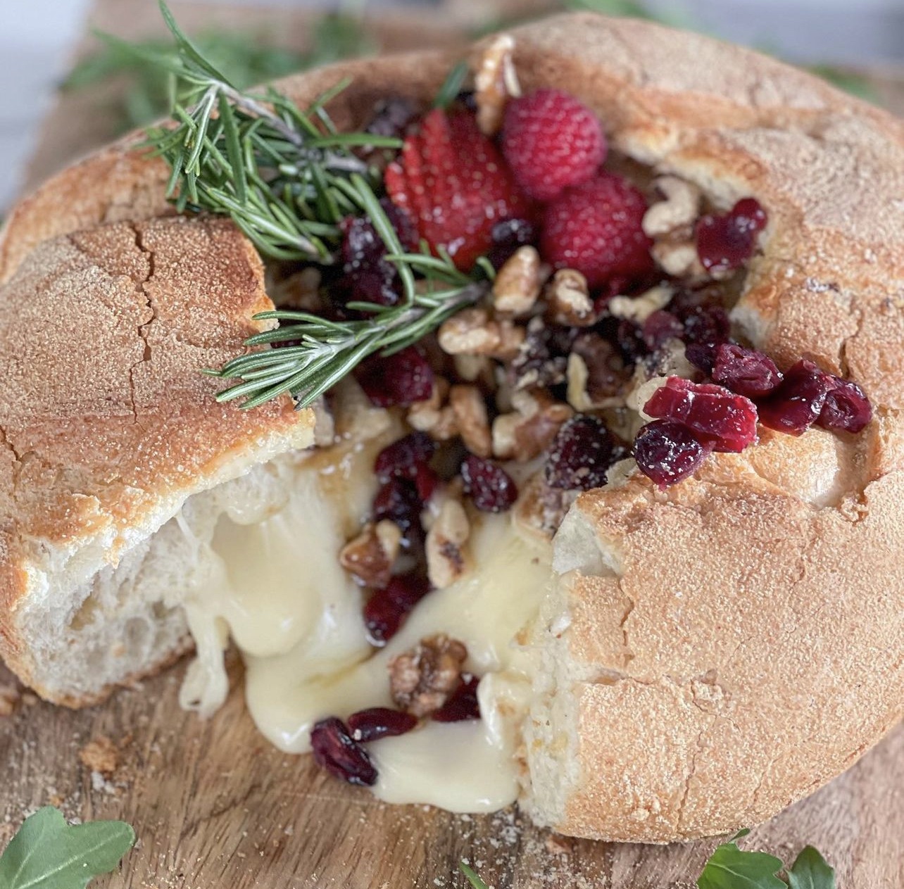 Baked Brie In Bread Dough