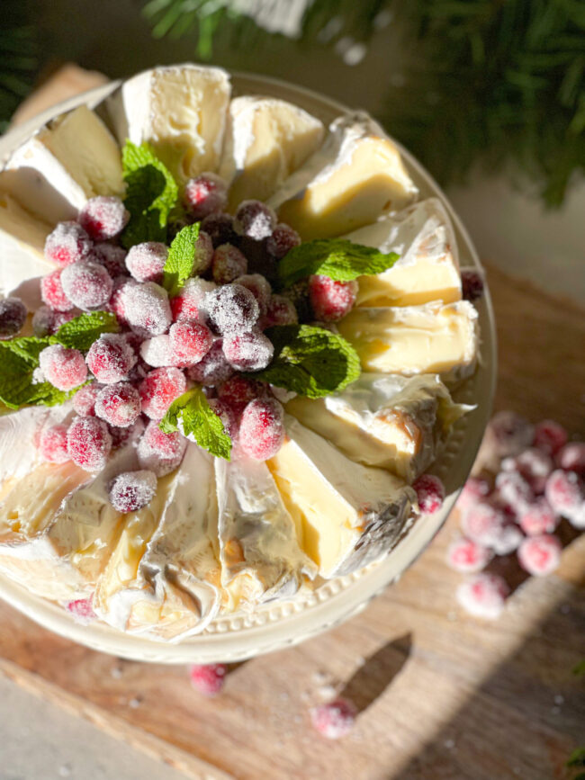 sugar coated cranberries