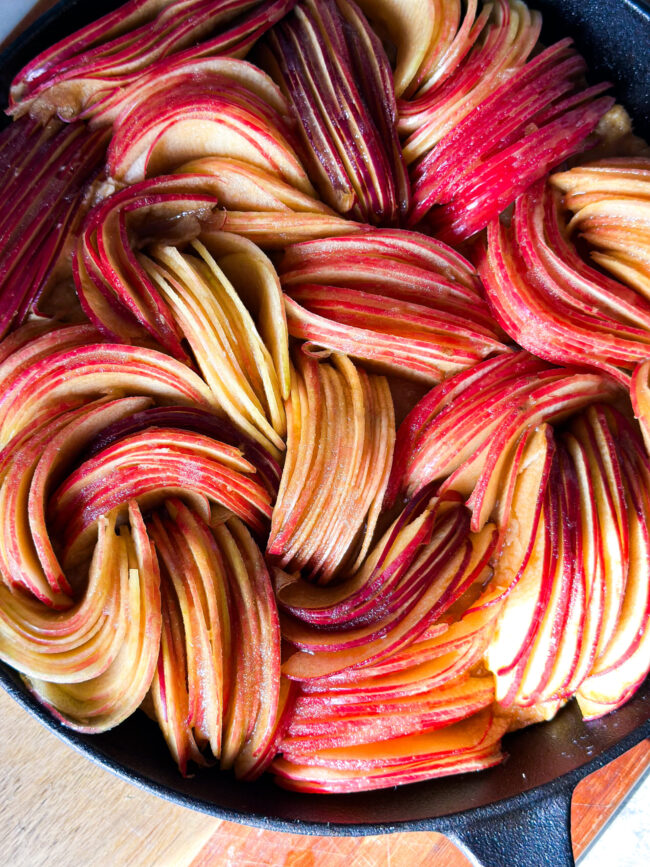 Cast Iron Topless Apple Pie