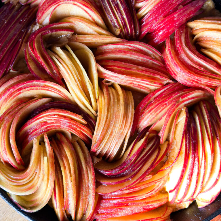 Cast Iron Topless Apple Pie