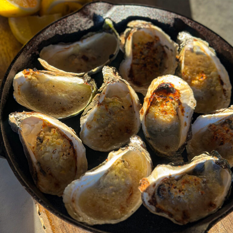 baked oysters
