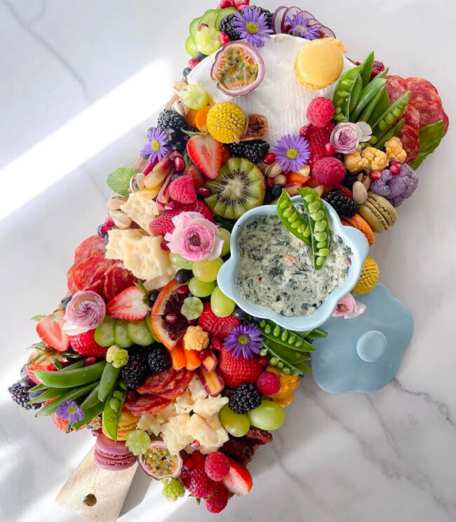 easter charcuterie board