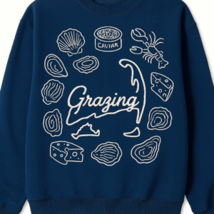 Grazing Crewneck | Caviar & Lobster